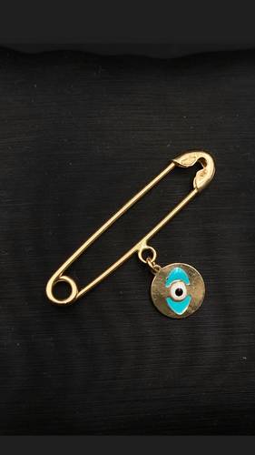 GOLD BABY PIN K18