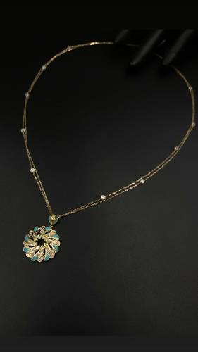 GOLD NECKLACE K18