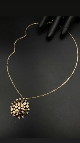 YELLOW GOLD NECKLACE K18