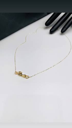 YELLOW GOLD NECKLACE K18