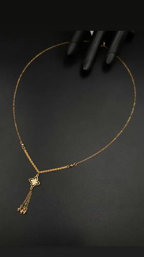 عقد ذهب أصفر عيار 21