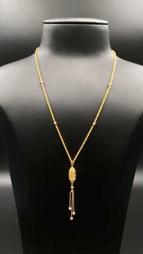 عقد ذهب أصفر عيار 21