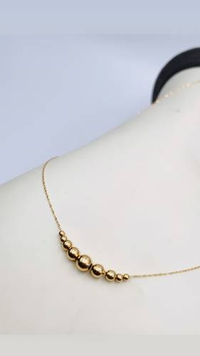 GOLD NECKLACE K18