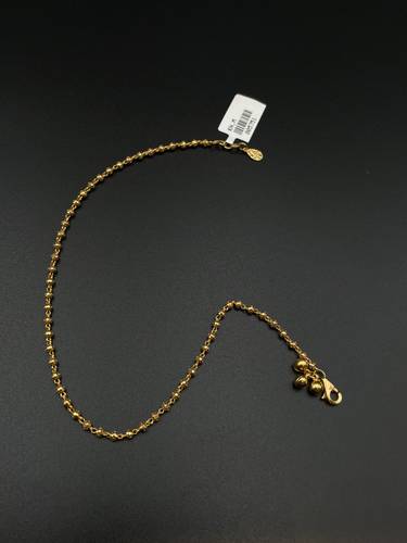 خلخال ذهب عيار ٢١