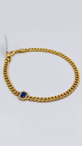 18K GOLD ANKLET