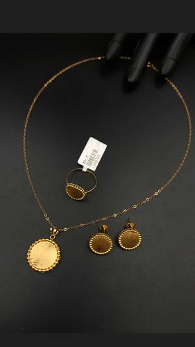YELLOW GOLD HALF SET K21
