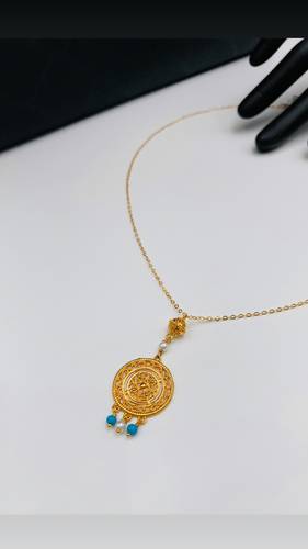 GOLD NECKLACE K21