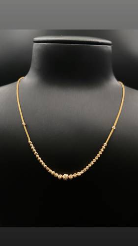 عقد ذهب أصفر عيار 21