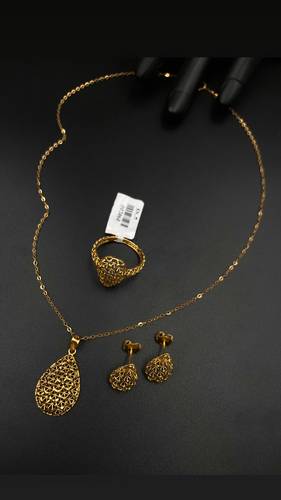 YELLOW GOLD HALF SET K21