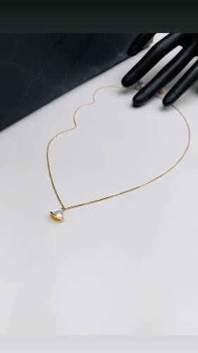 YELLOW GOLD NECKLACE K18
