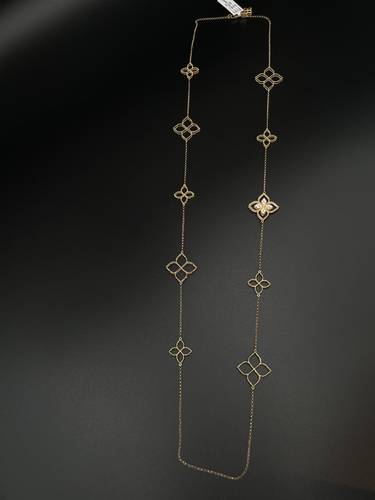 18K GOLD LONG NECKLACE