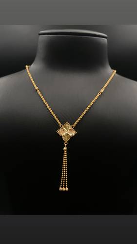 عقد ذهب أصفر عيار 21
