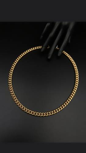 YELLOW GOLD NECKLACE K18