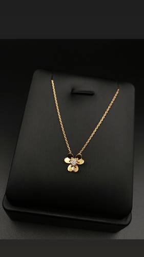 عقد ذهب أصفر عيار 18
