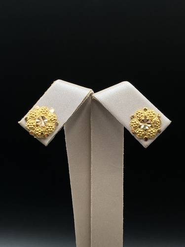YELLOW GOLD EARINGS K21
