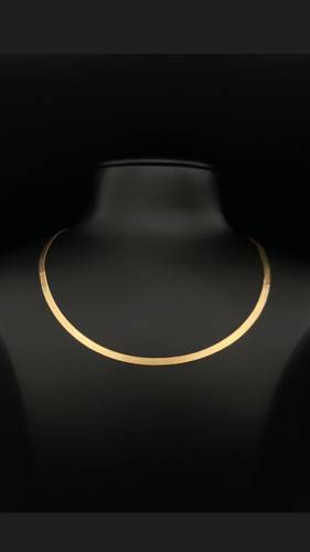 عقد ذهب أصفر عيار 18