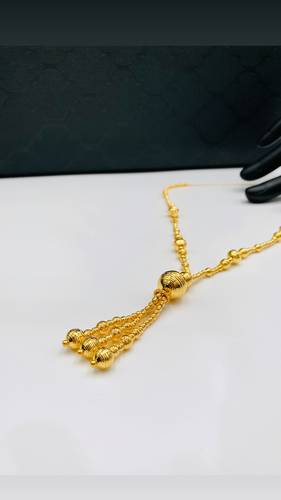 LONG GOLD NECKLACE K21