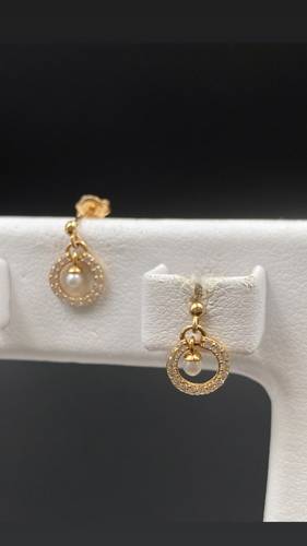 GOLD EARINGS K18