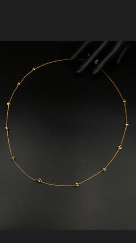 YELLOW GOLD NECKLACE K21