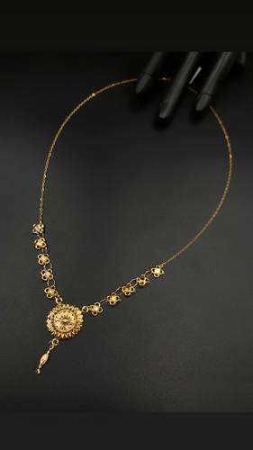 YELLOW GOLD NECKLACE K21