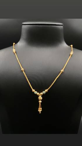 عقد ذهب أصفر عيار 21