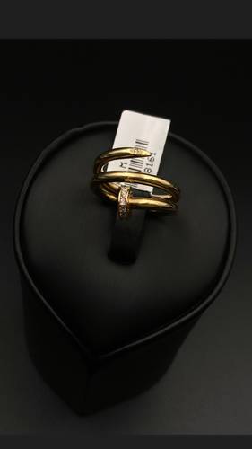 YELLOW GOLD RING K18