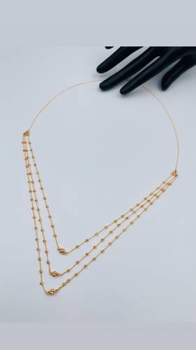 YELLOW GOLD NECKLACE K21