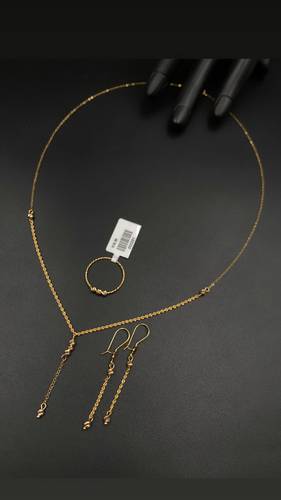 YELLOW GOLD HALF SET K21