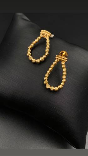 حلق ذهب عيار 21