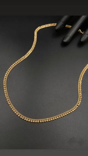 YELLOW GOLD NECKLACE K18