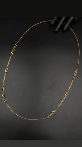 18K GOLD LONG NECKLACE