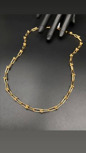 YELLOW GOLD NECKLACE K18