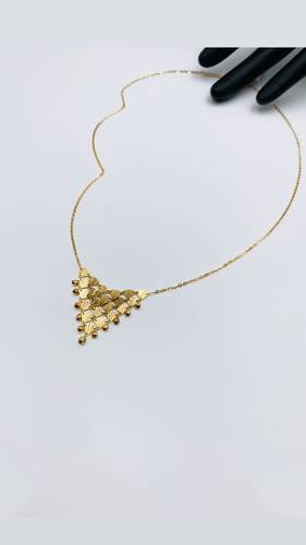 YELLOW GOLD NECKLACE K18