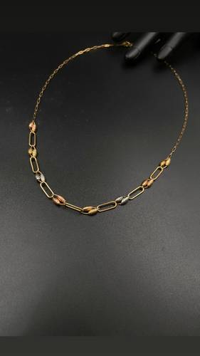 YELLOW GOLD NECKLACE K18