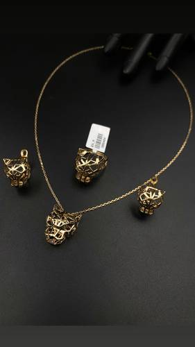 YELLOW GOLD HALF SET K18