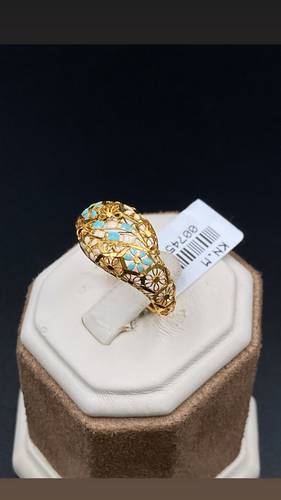 YELLOW GOLD RING K21