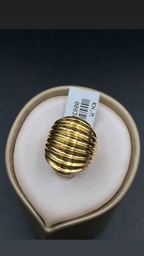 YELLOW GOLD RING K18
