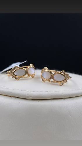 GOLD EARINGS K18