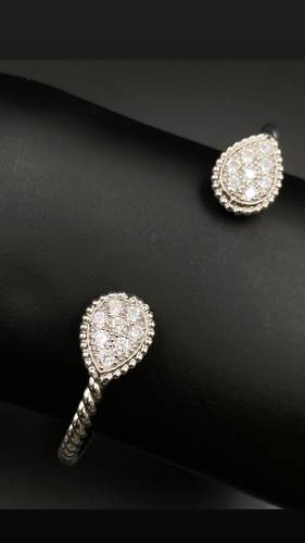 WHITE GOLD BRACELET K18