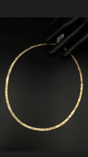 YELLOW GOLD NECKLACE K18
