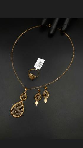 YELLOW GOLD HALF SET K21
