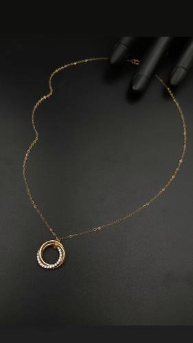 YELLOW GOLD NECKLACE K18
