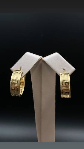 YELLOW GOLD EARINGS 18K
