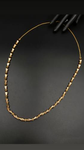GOLD LONG NECKLACE K21