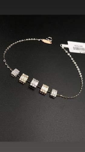 WHITE GOLD BRACELET K18