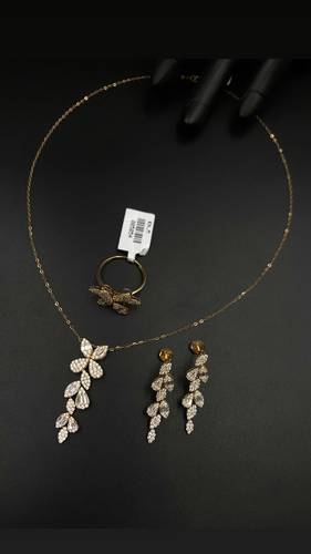 18K GOLD HALF SET