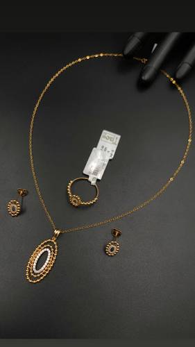 YELLOW GOLD HALF SET K21