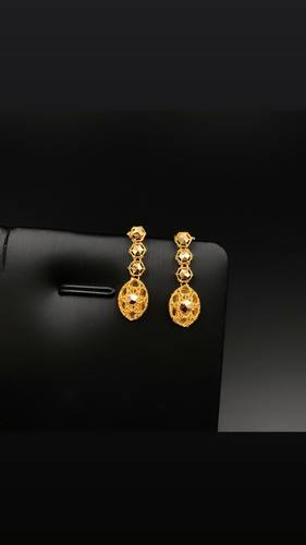 YELLOW GOLD EARINGS 18K