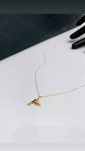 YELLOW GOLD NECKLACE K18