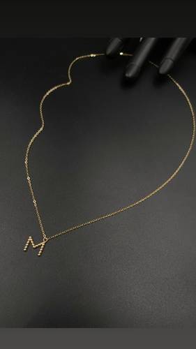 YELLOW GOLD NECKLACE K18
